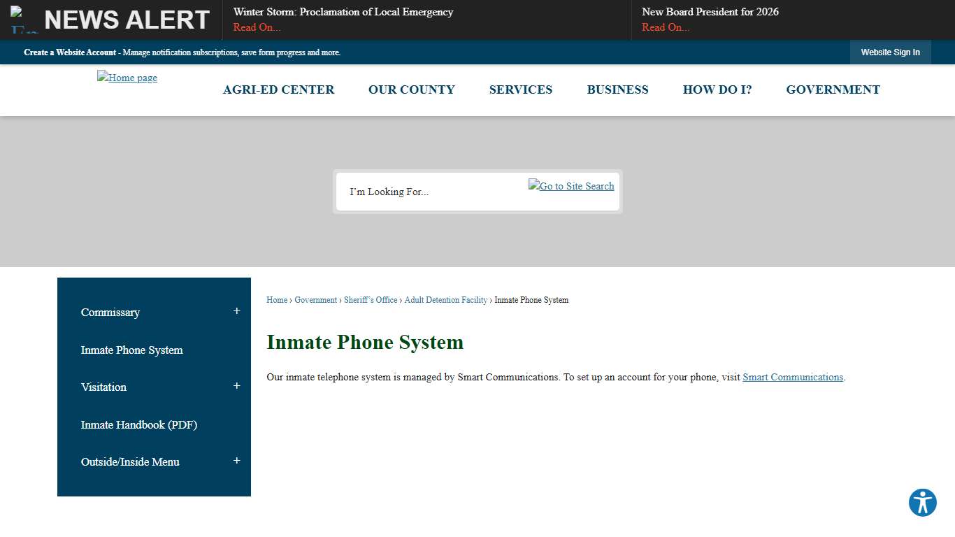 Inmate Phone System DeSoto County, MS - Official Website